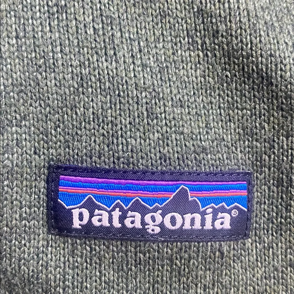 Patagonia Olive Green Fleece Pullover